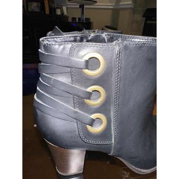 Women’s I.N.C. Black Bootie. Size 7.5 - Picture 2 of 6